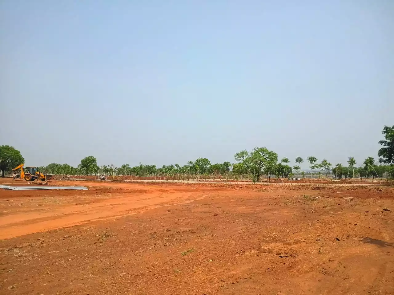 Spacious 1 acre farm plot ideal for luxury farmhouse at KLR Farms