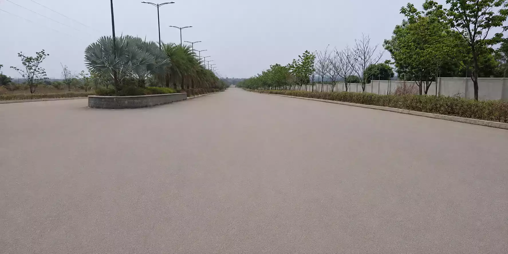 Grand entrance at Giga Citi residential project KLR Projects Hyderabad near ORR