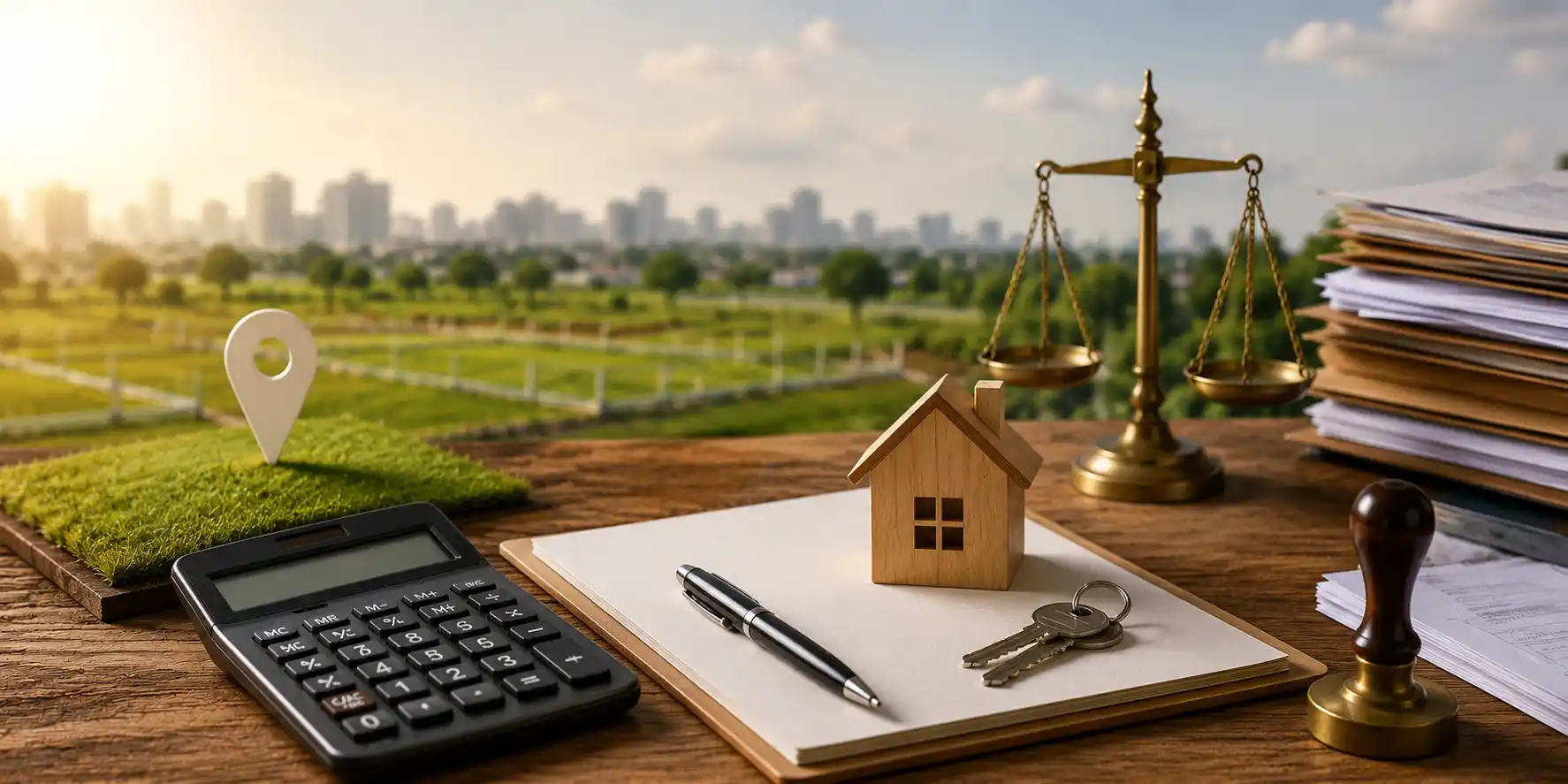 Stamp duty and registration charges for open plots in Hyderabad